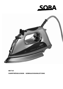 Bedienungsanleitung SOBA BD710 Bügeleisen