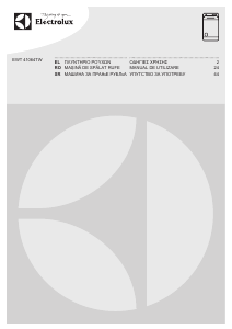 Manual Electrolux EWT41064TW Mașină de spălat