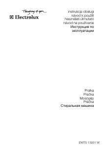 Használati útmutató Electrolux EWTS13931W Mosógép