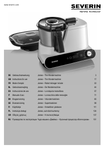 Manual Severin KM 3895 James the Wondermachine Food Processor