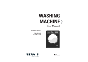 Handleiding Servis W81454F4B Wasmachine