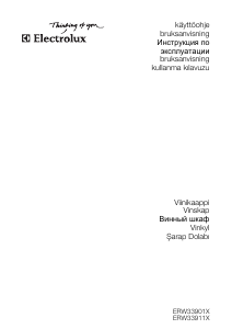 Käyttöohje Electrolux ERW33901X Viinikaappi