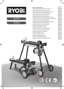 Manual Ryobi RLS5A Wood Splitter