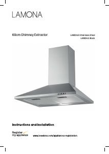 Manual Lamona LAM2411 Cooker Hood