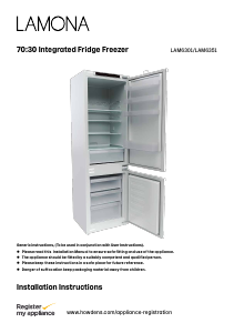 Manual Lamona LAM6351 Fridge-Freezer