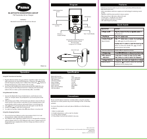 Handleiding Pama PNG114 Carkit