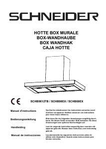 Mode d’emploi Schneider SCHB98EX Hotte aspirante