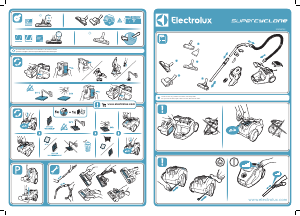 Прирачник Electrolux ESC61LR Правосмукалка