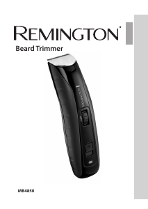 Manual Remington MB4850 Aparador de barba