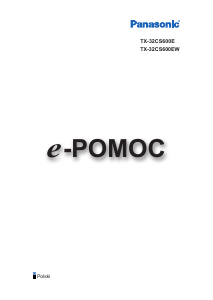 Instrukcja Panasonic TX-32CS600EW Telewizor LCD