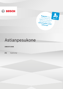 Käyttöohje Bosch SMD6TCX00E Astianpesukone