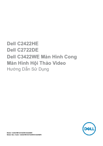 Hướng dẫn sử dụng Dell C2722DE Màn hình LCD