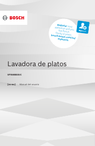 Manual de uso Bosch SPX68B55UC Lavavajillas