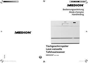Mode d’emploi Medion MD 16698 Lave-vaisselle