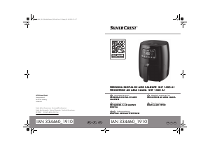Manual SilverCrest SHF 1400 A1 Fritadeira