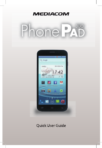 Manual Mediacom PhonePad Duo G500 Mobile Phone