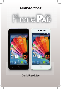 Manual Mediacom PhonePad Duo G515 Mobile Phone