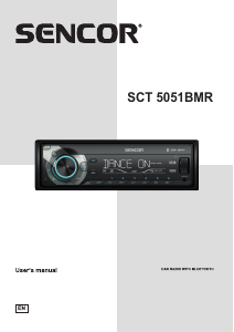 Manual Sencor SCT 5051BMR Car Radio