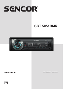 Handleiding Sencor SCT 5051BMR Autoradio