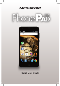 Руководство Mediacom PhonePad Duo S520 Мобильный телефон