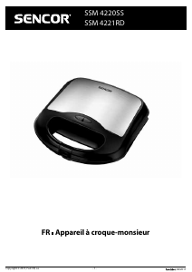 Mode d’emploi Sencor SSM 4220SS Grill