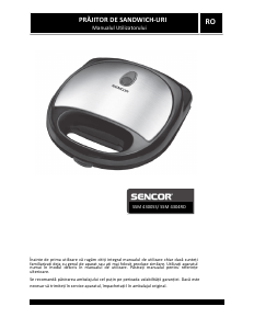 Manual Sencor SSM 4304RD Grătar electric