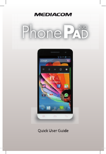 Manual Mediacom PhonePad Duo X510U Mobile Phone