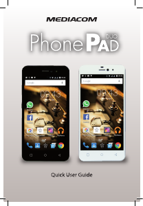 Manual Mediacom PhonePad Duo X525U Mobile Phone