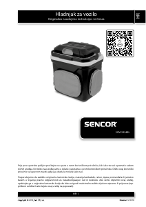 Priručnik Sencor SCM 3224BL Hladna kutija