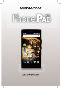 Руководство Mediacom PhonePad Duo X530U Мобильный телефон
