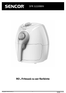 Manual Sencor SFR 3220WH Friteuză