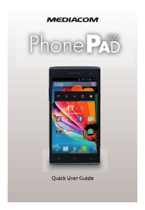 Manual Mediacom PhonePad Duo X550U Mobile Phone