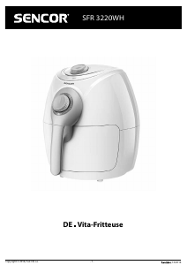Bedienungsanleitung Sencor SFR 3220WH Fritteuse
