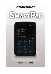 Mode d’emploi Mediacom PhonePad G700 Téléphone portable