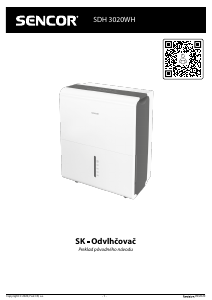 Návod Sencor SDH 3020WH Odvlhčovač