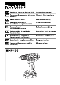 Mode d’emploi Makita BHP456 Perceuse visseuse