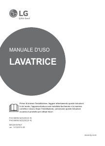 Manuale LG FH0B8NDA Lavatrice