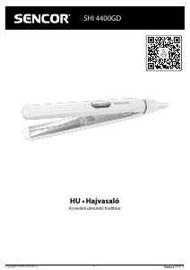 Használati útmutató Sencor SHI 4400GD Hajkiegyenesítő