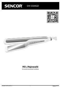 Használati útmutató Sencor SHI 5500GD Hajkiegyenesítő