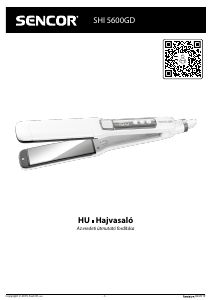 Használati útmutató Sencor SHI 5600GD Hajkiegyenesítő