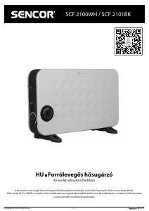 Használati útmutató Sencor SCF 2100WH Hősugárzó
