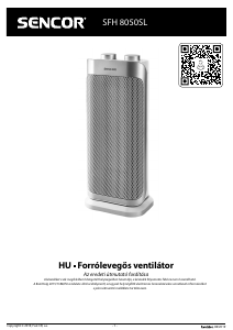 Használati útmutató Sencor SFH 8050SL Hősugárzó