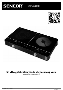 Návod Sencor SCP 4001BK Pánt