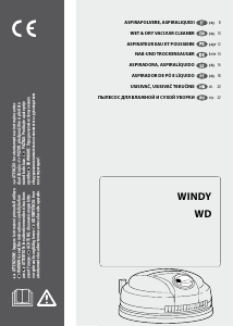 Bruksanvisning Lavor Windy 265 IF Dammsugare