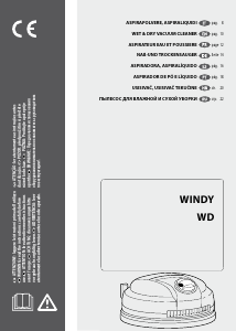 Manual de uso Lavor Windy 265 PF Aspirador