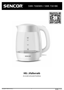 Használati útmutató Sencor SWK 7301BK Vízforraló