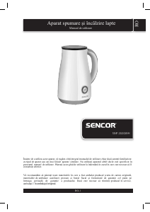 Manual Sencor SMF 2020WH Aparat pentru spuma de lapte