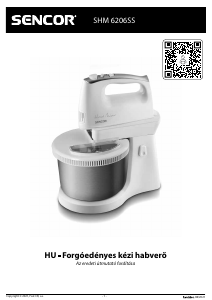 Használati útmutató Sencor SHM 6206SS Konyhai robotgép