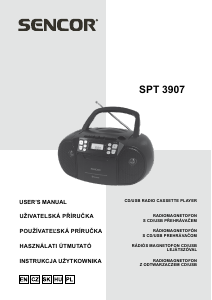 Návod Sencor SPT 3907 W Stereo súprava