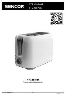 Priručnik Sencor STS 2606WH Toster